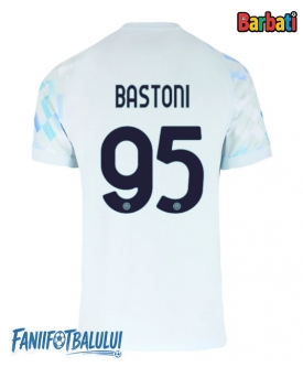 Inter Milan Alessandro Bastoni #95 Tricou Fotbal Replică 2025-26 Barbati Deplasare